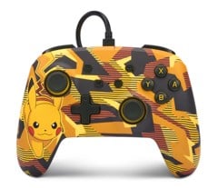 PowerA Enhanced Wired Controller - Nintendo Switch - Camo Storm Pikachu