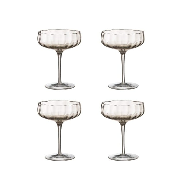 SØHOLM - 4 pcs - Sonja champagne/cocktail glas - Sand