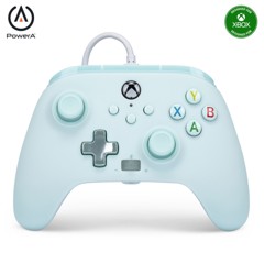 PowerA Enhanced Wired Controller - Xbox Series X/S - Cotton Candy Blue