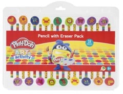 Play-Doh - 18 Pencils & Erasers (160008)