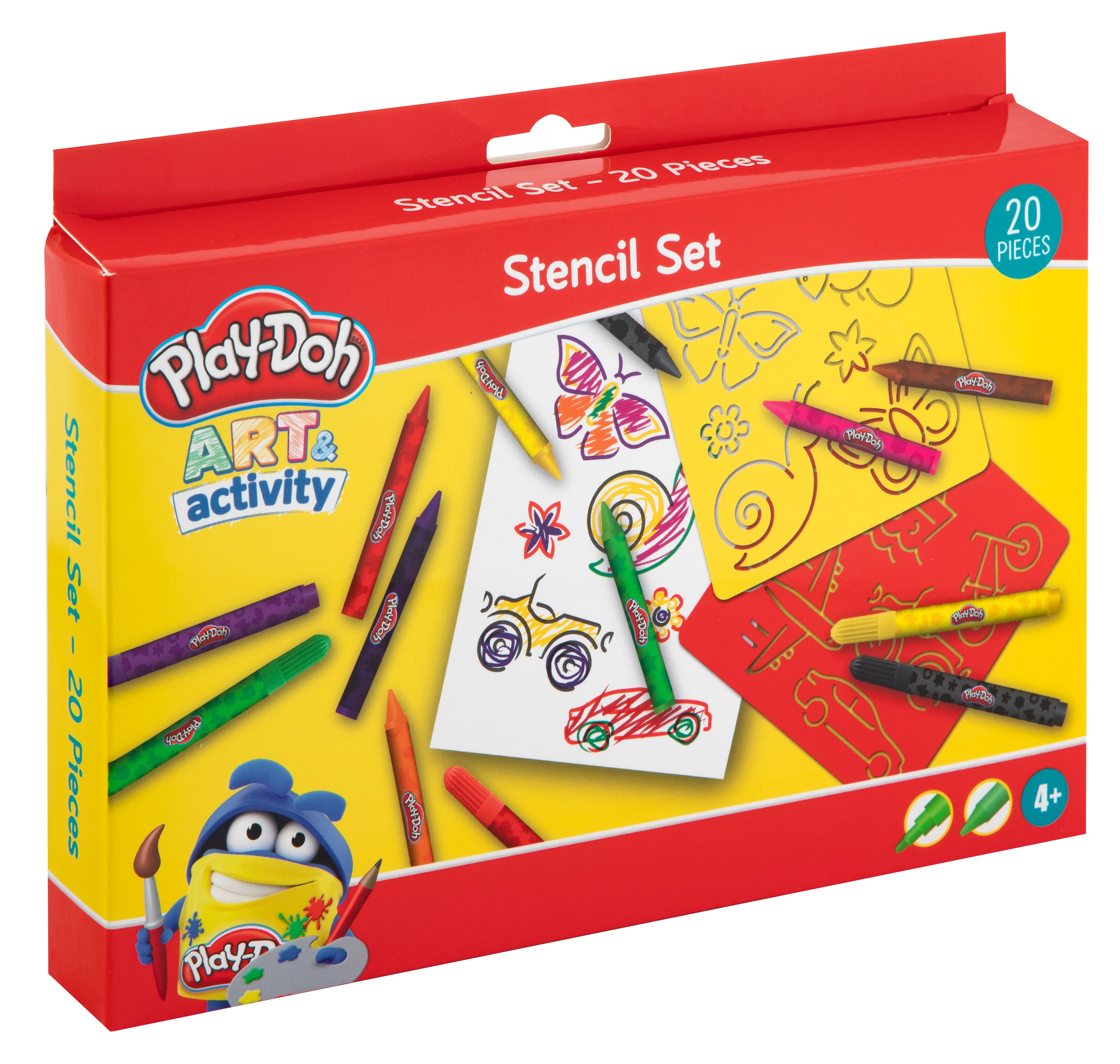Play-Doh - Stencil Set (160015) - Leker