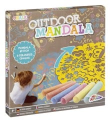 Grafix - Outdoor Mandala - 6 pcs chalk (610002)