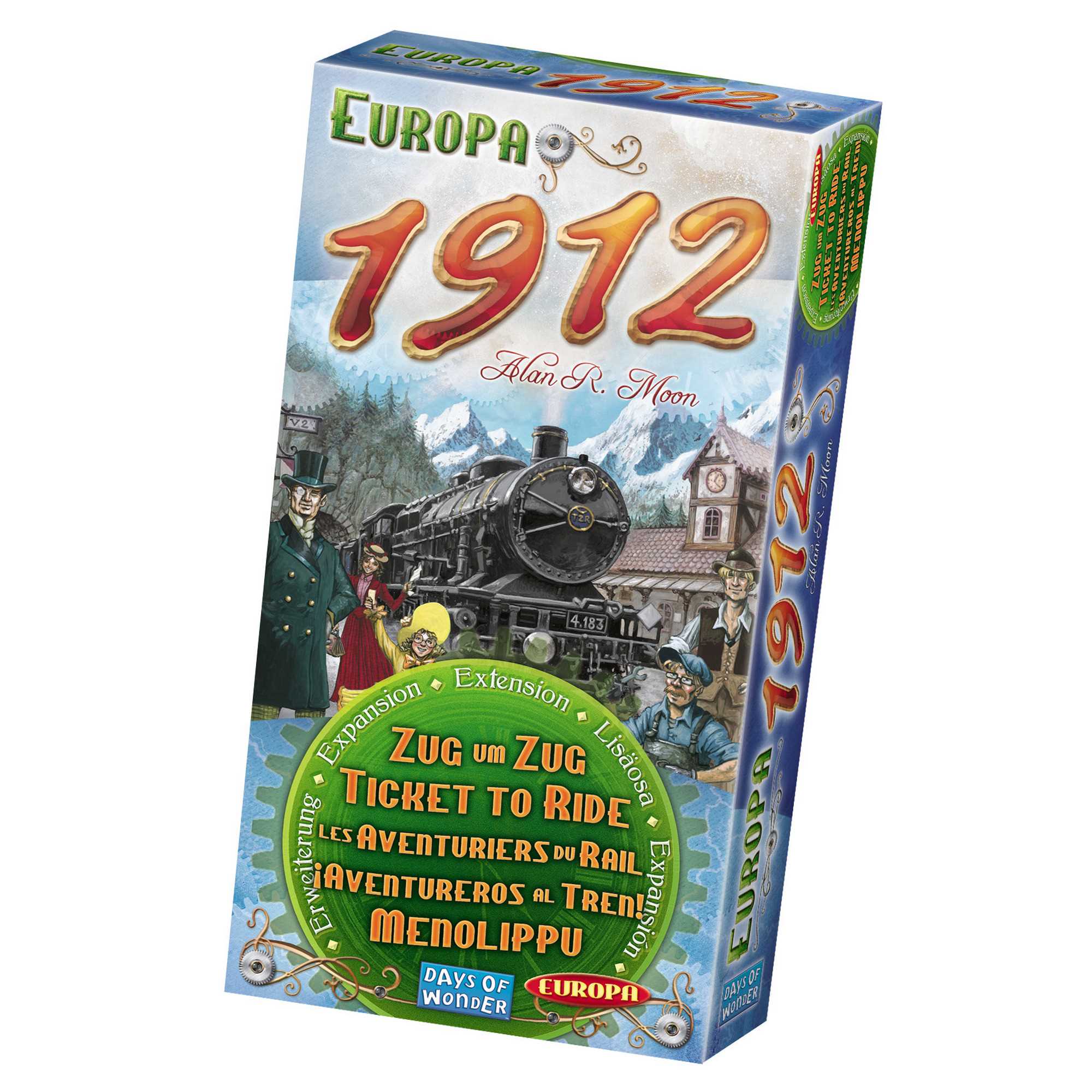 Ticket To Ride - Europe 1912 Expansion Pack (DOW720111) - Leker