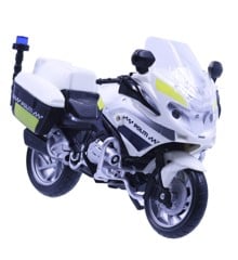 Motor 112 - Police motorcycle w. light & sound (18 cm) (I-1600007)
