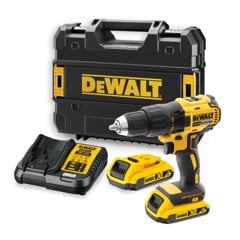 Dewalt DCD777D2T 18V Slagboremaskine + Batterier, Lader og Kuffert