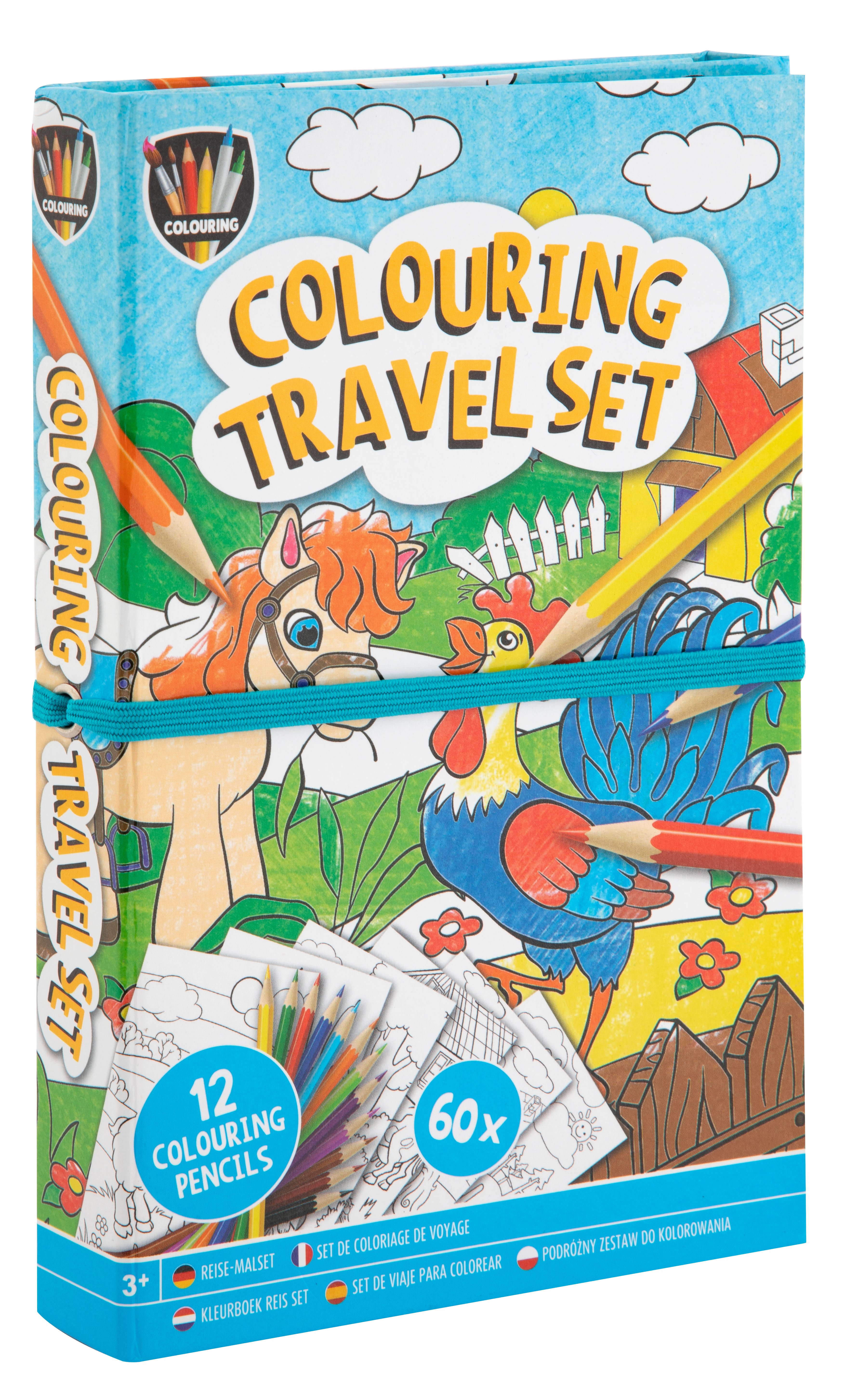 Colouring Travel Set - Farm - Leker