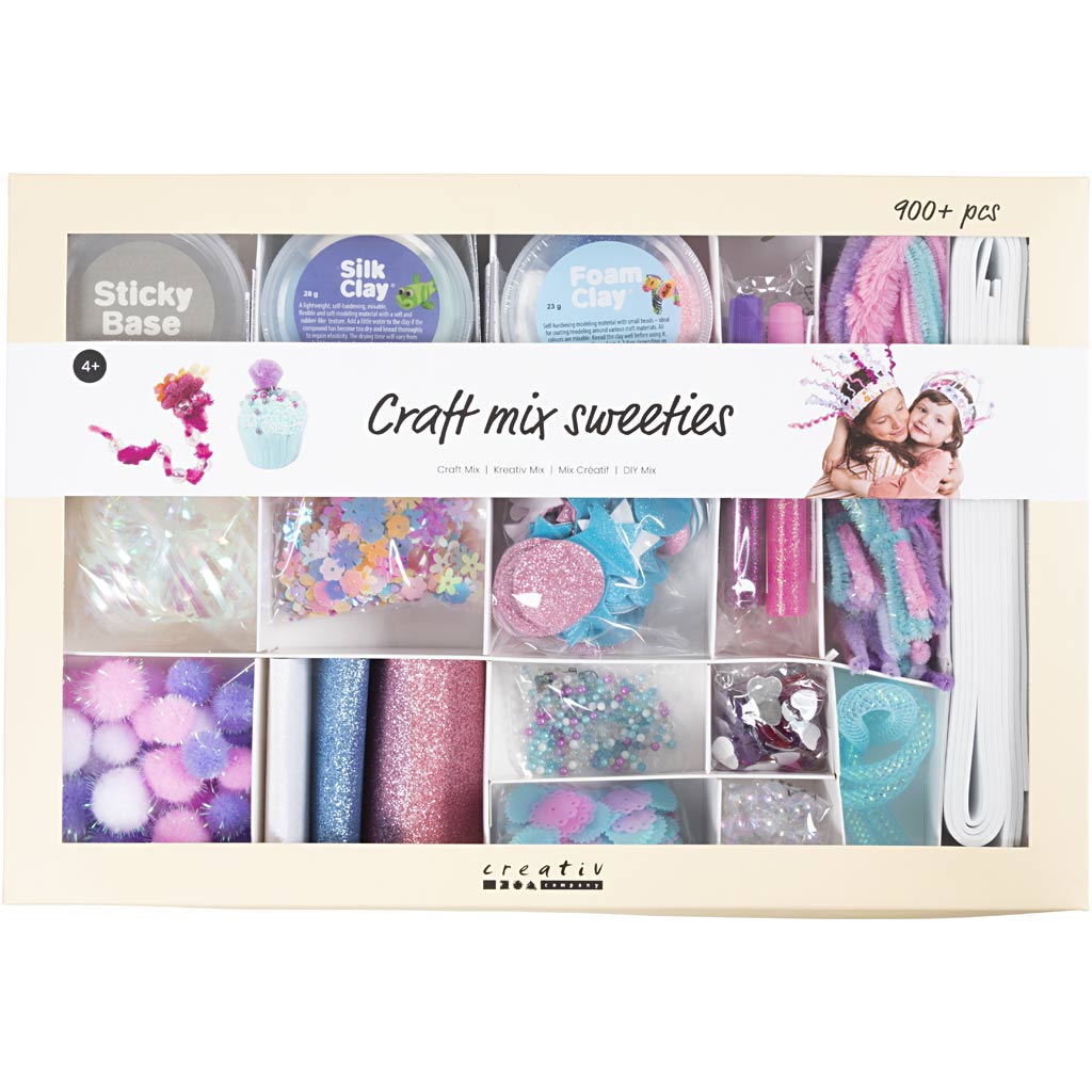 DIY Kit - Craft Mix - Sweeties (54458) - Leker
