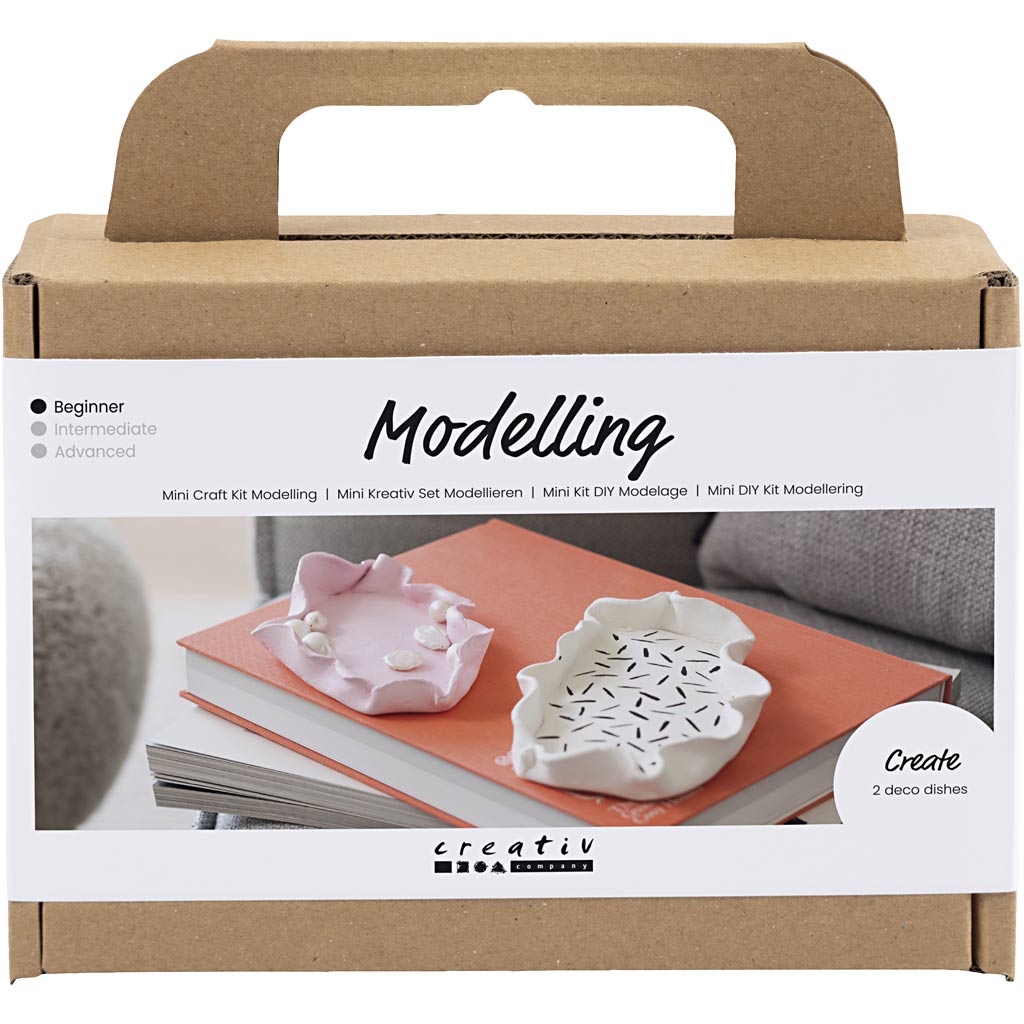 Mini Craft Kit - Modelling - Bowls (977655) - Leker