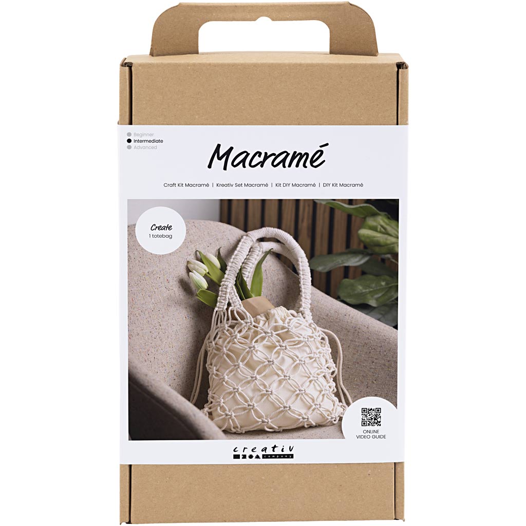DIY Kit - Craft Kit Macramé - Bag (977623) - Leker