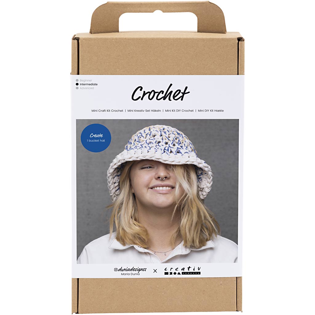 Craft Kit - Crochet - Chunky Bucket Hat (977646) - Leker