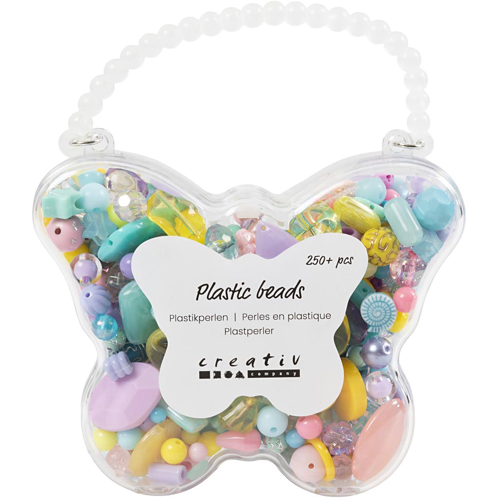 Plastic beads (61836) - Leker