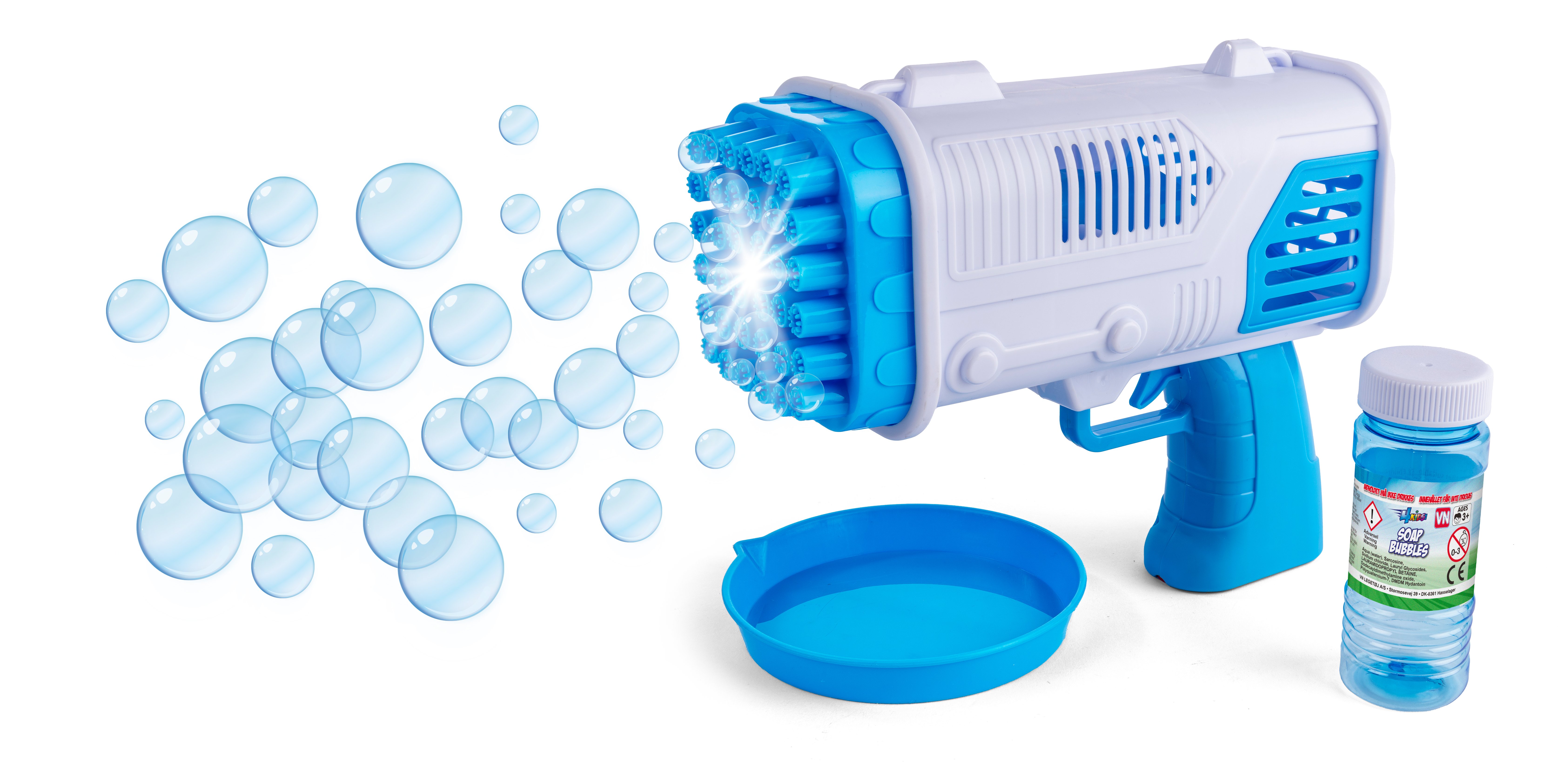 4-Kids - El Sæbeboble Pistol (36 huller)