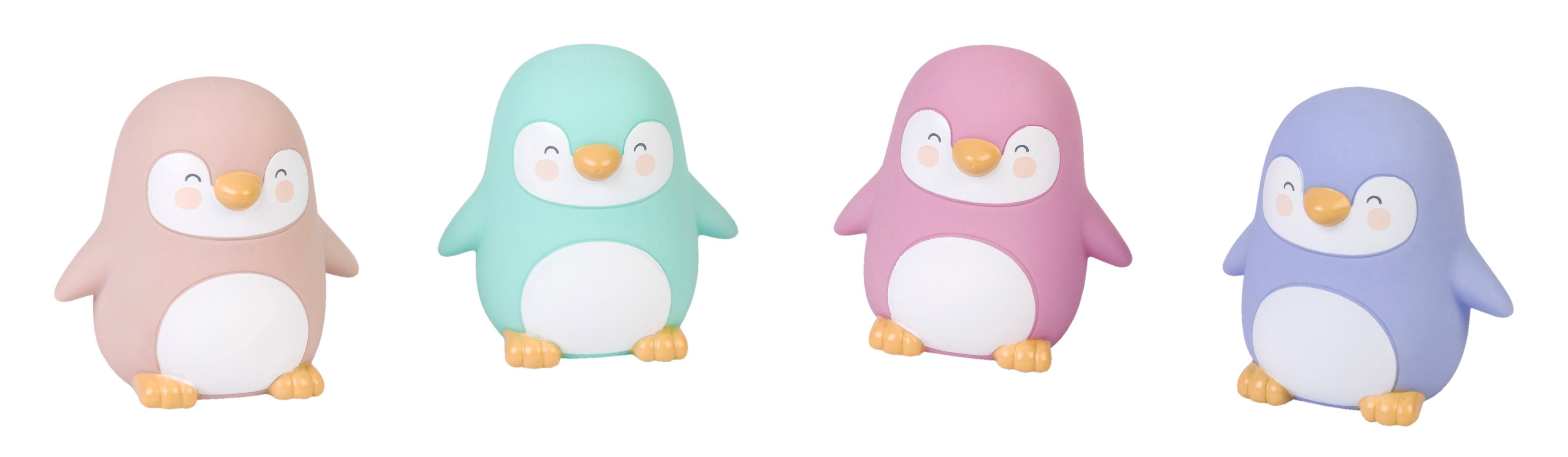 SARO Baby - Penguins Party Bath Toys Multicolored - Baby og barn