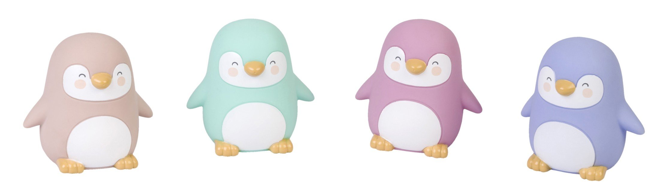SARO Baby - Penguins Party Bath Toys Multicolored