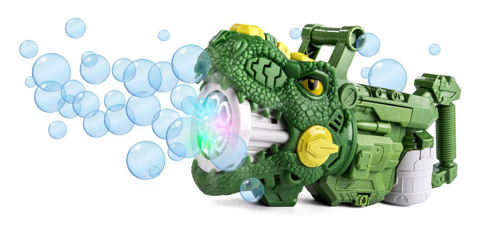 4-Kids - Electric Bubble Gun - Dino (23411) - Leker