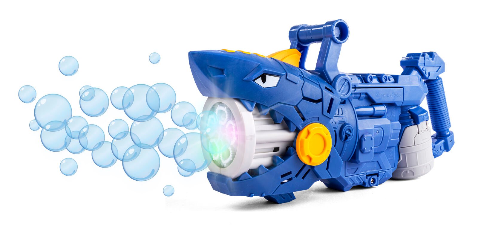 4-Kids - Electric Bubble Gun - Shark (23412) - Leker