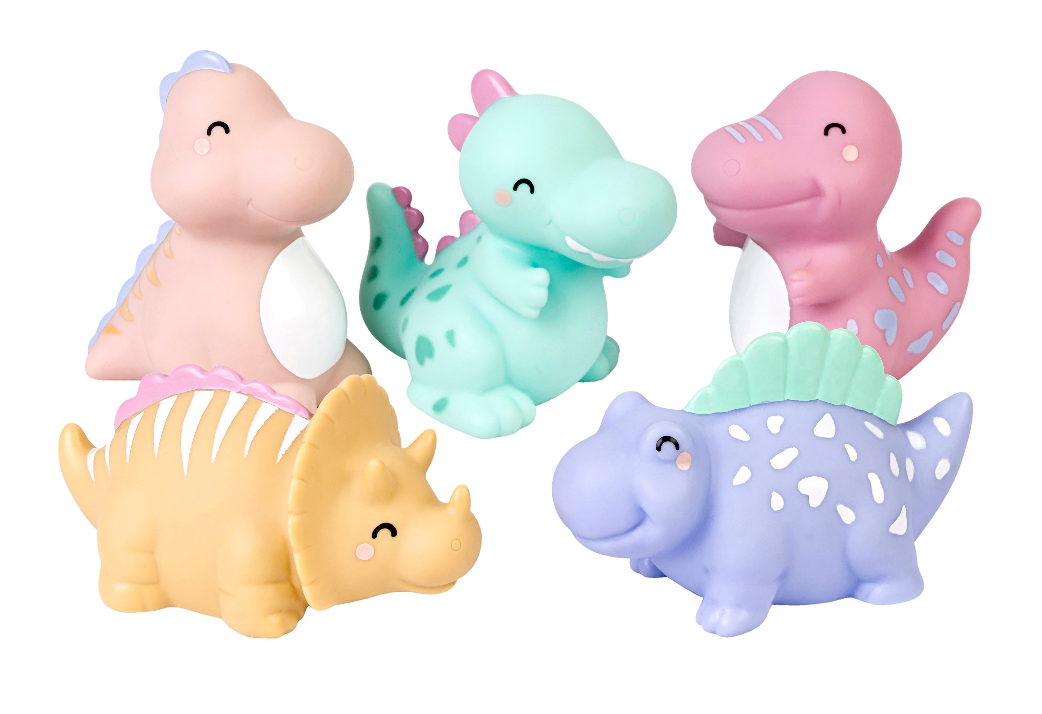 SARO Baby - Happy Dinos Bath Toys Multicolored - Baby og barn