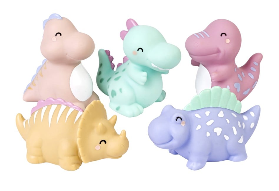 SARO Baby - Happy Dinos Bath Toys Multicolored