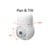 Hombli - Smart Bulb Cam, Hvid thumbnail-7