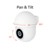 Hombli - Smart Pan & Tilt Cam (indendørs/udendørs), Hvid thumbnail-6
