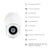 Hombli - Smart Pan & Tilt Cam (indendørs/udendørs), Hvid thumbnail-13