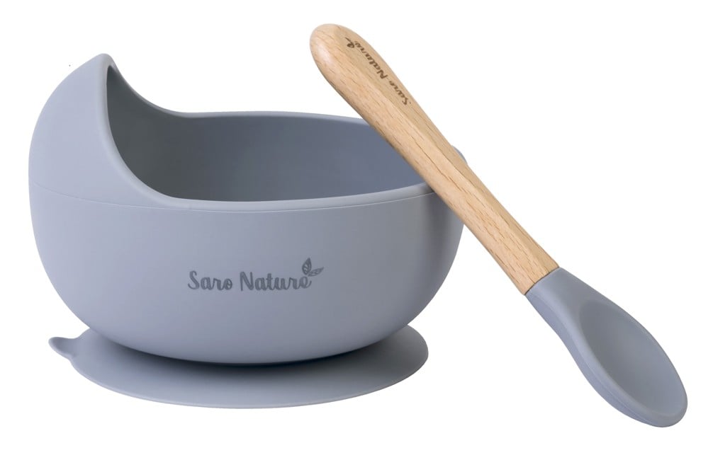 SARO Baby - Nordic Wave Feeding Set Mint (SAO17392)