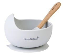 SARO Baby - Nordic Wave Feeding Set Grey (SAO17394)