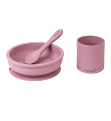 SARO Baby - Silicone Food Set 3 pieces Pink (SAO17412)