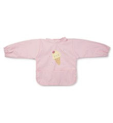 SARO Baby - Waterproof Bib with Sleeves Pink (SAO16586)