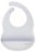 SARO Baby - Nordic Silicone Bib Grey (SAO17484) thumbnail-1