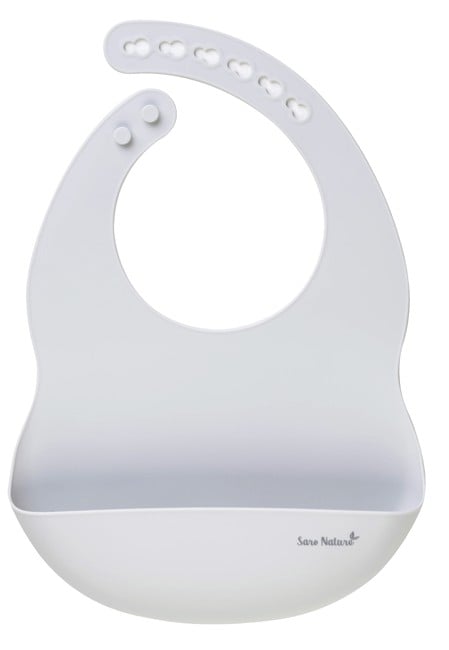 SARO Baby - Nordic Silicone Bib Grey (SAO17484)