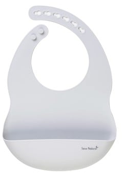 SARO Baby - Nordic Silicone Bib Grey (SAO17484)