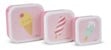 SARO Baby - Set of 3 Lunch Boxes Pink (SAO70006) thumbnail-1