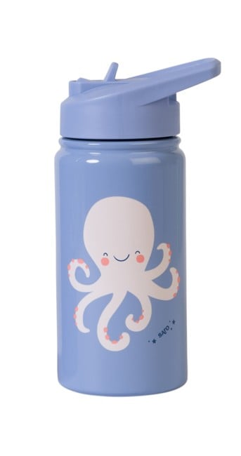 SARO Baby - Thermos Bottle with Straw Blue 350 ml (SAO74503)
