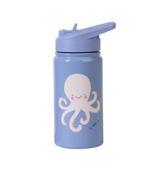 SARO Baby - Thermos Bottle with Straw Blue 350 ml