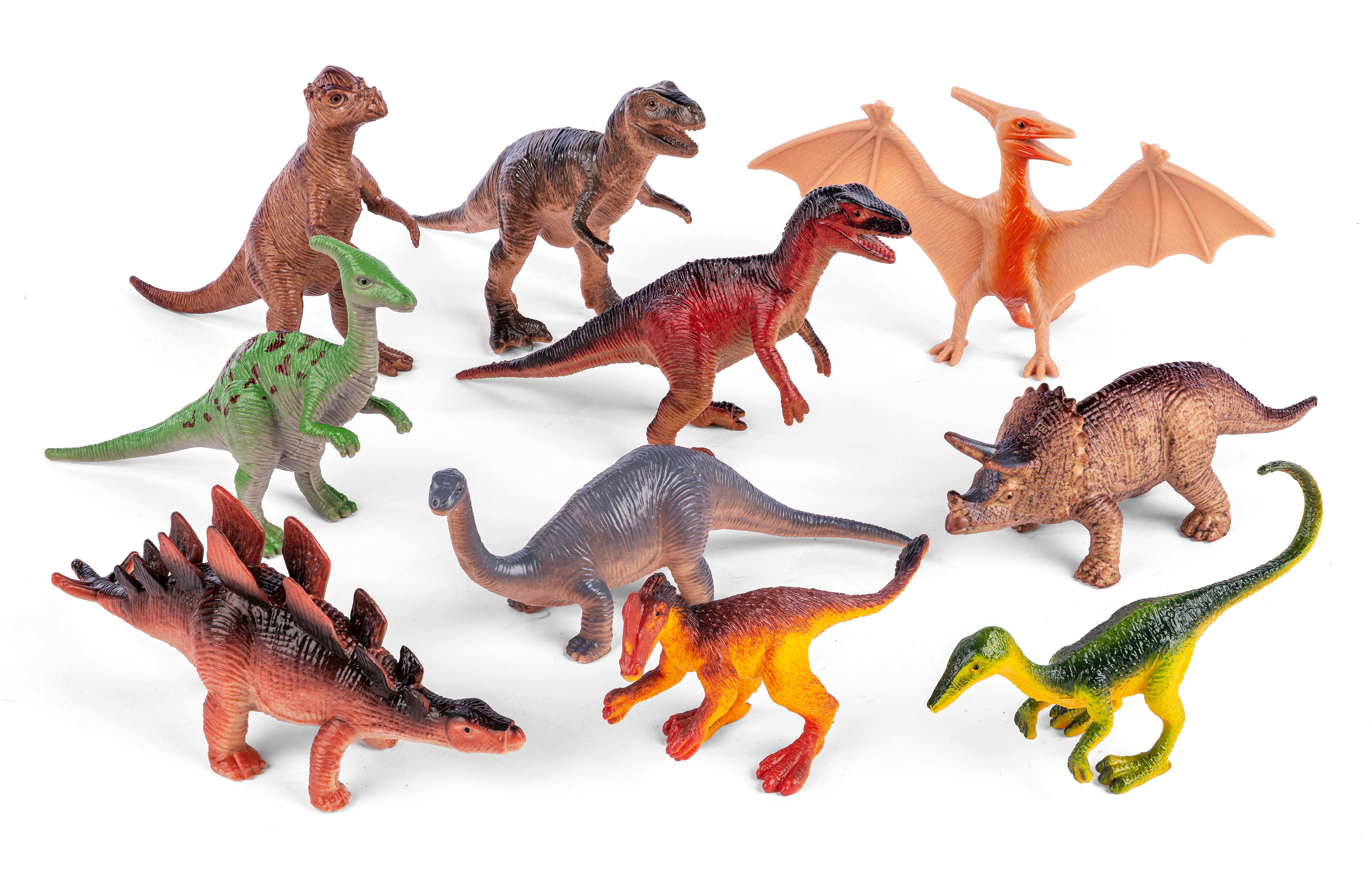 Bull - Dinosaurs figures (10 pcs) (63639) - Leker