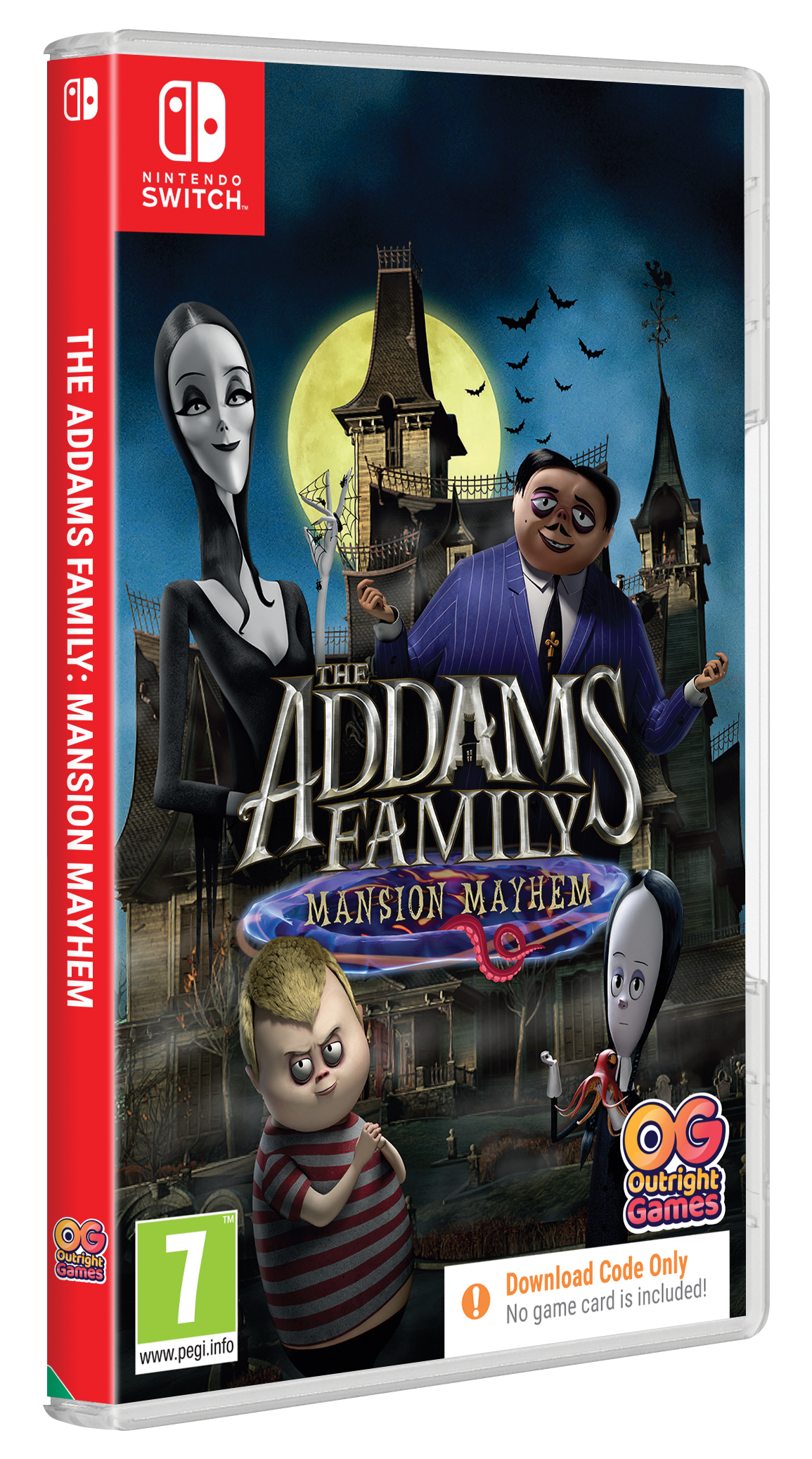 The Addams’s Family: Mansion Mayhem (Code in Box) - Videospill og konsoller