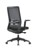 Kontorsstol med nätrygg i svart inkl. armstöd_justerbar stol thumbnail-2