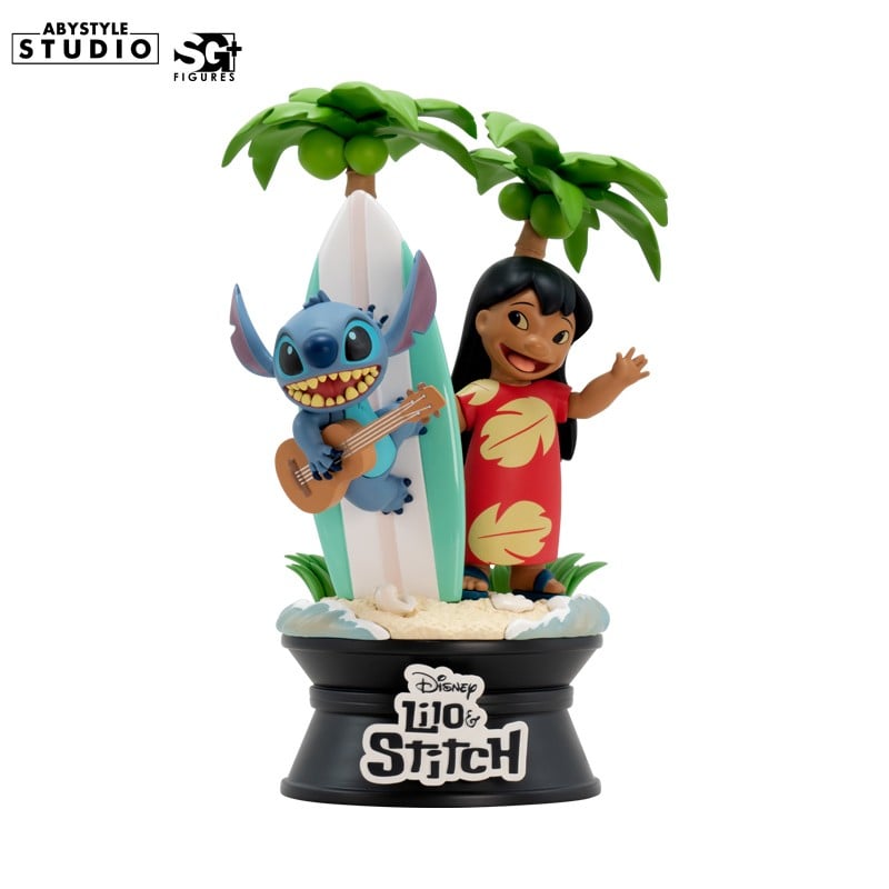 DISNEY - Figurine  - Lilo&Stitch Surfboard - Fan-shop