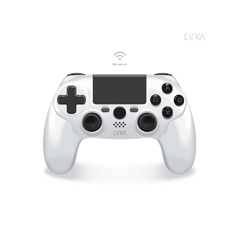 Hyperkin "Nuforce" Wireless Controller - PS4/ PC/ Mac (White)