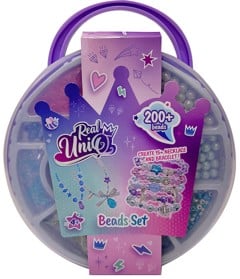 Real UniQ - Beads Set, Round Carry Case (30469)