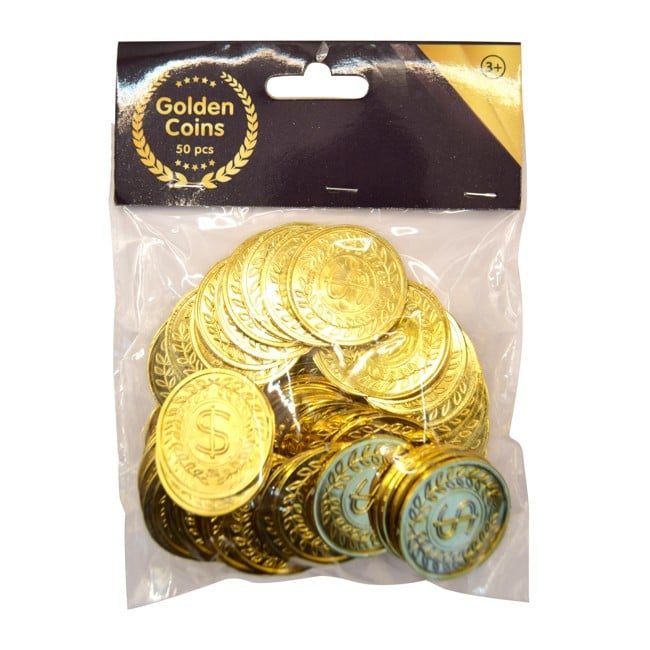 POCKET MONEY Golden Coins 50 pcs (500028)