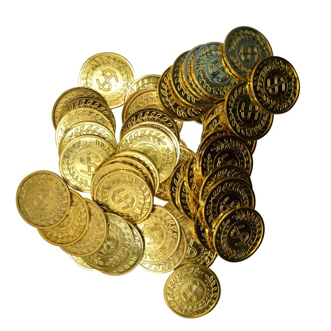 Pocket Money - Golden Coins 100 pcs (500028)