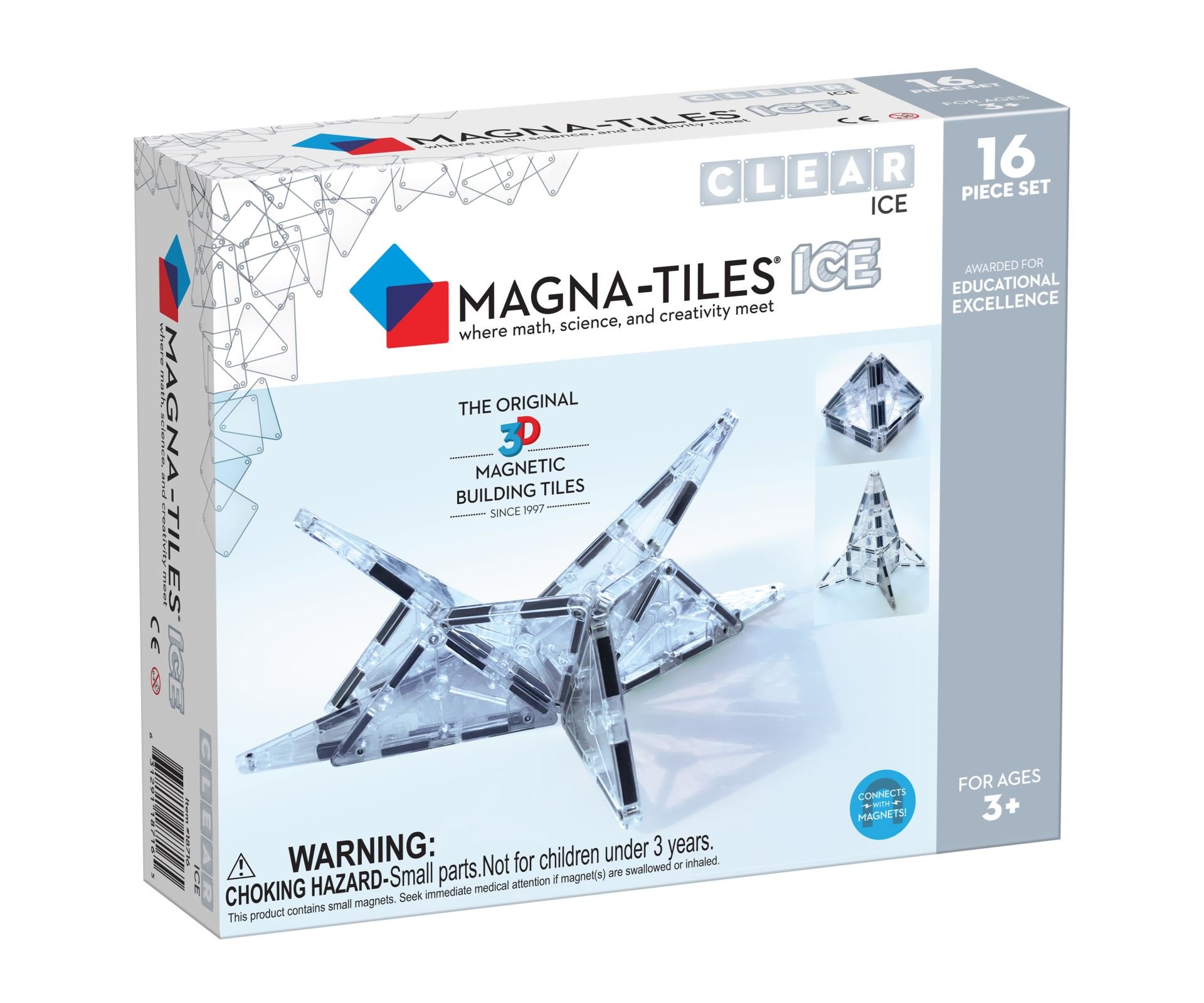 MAGNA-TILES - ICE 16 pcs expansion set (90214) - Leker