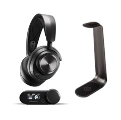 Steelseries - Nova Pro Wireless X + Steelseries - HS1 Aluminum Headset Stand - Bundle