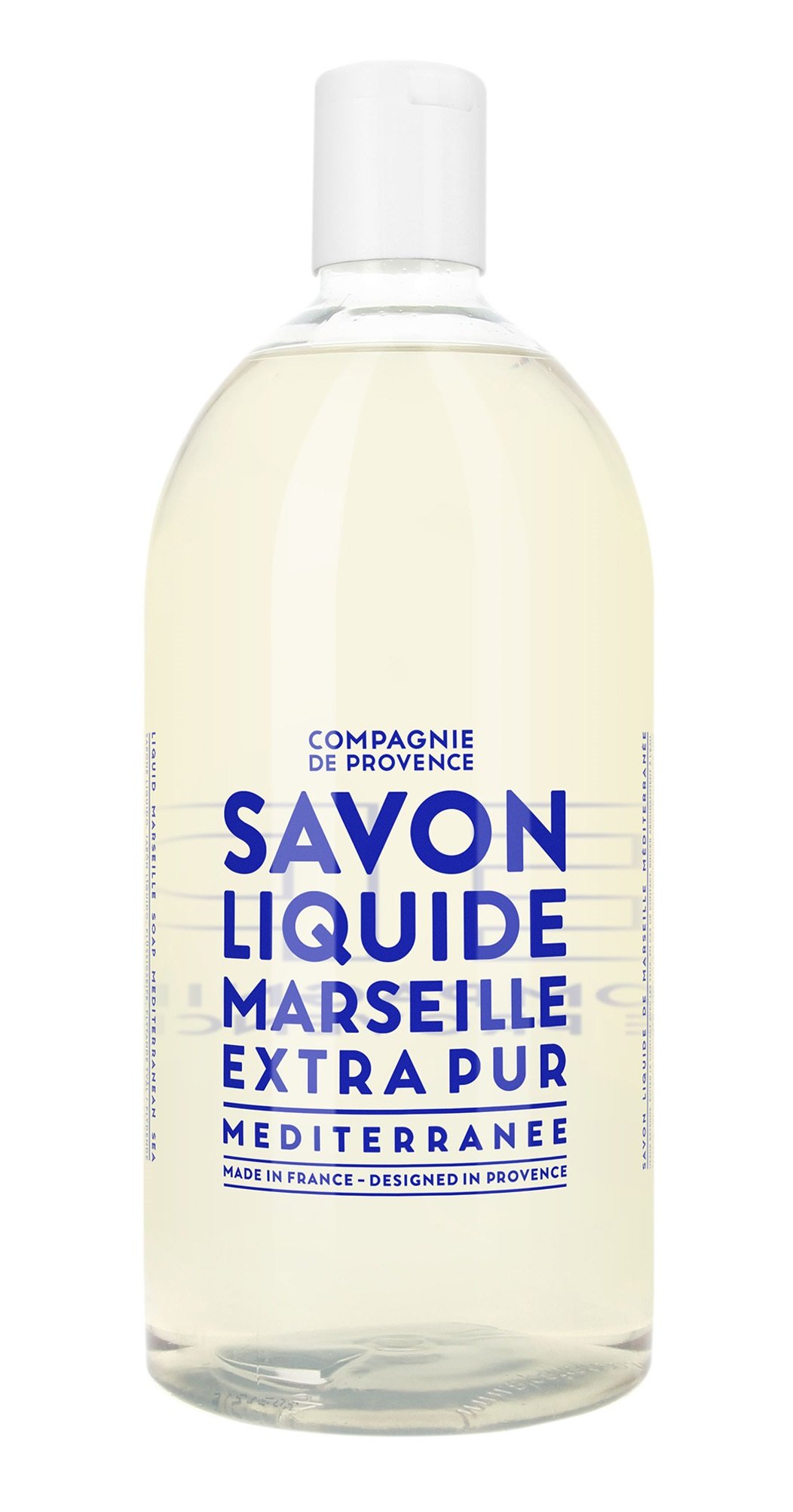 COMPAGNIE DE PROVENCE - Liquid Marseille Soap Mediterranean Sea Refill 1000 ml - Skjønnhet