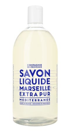 COMPAGNIE DE PROVENCE - Liquid Marseille Soap Mediterranean Sea Refill 1000 ml