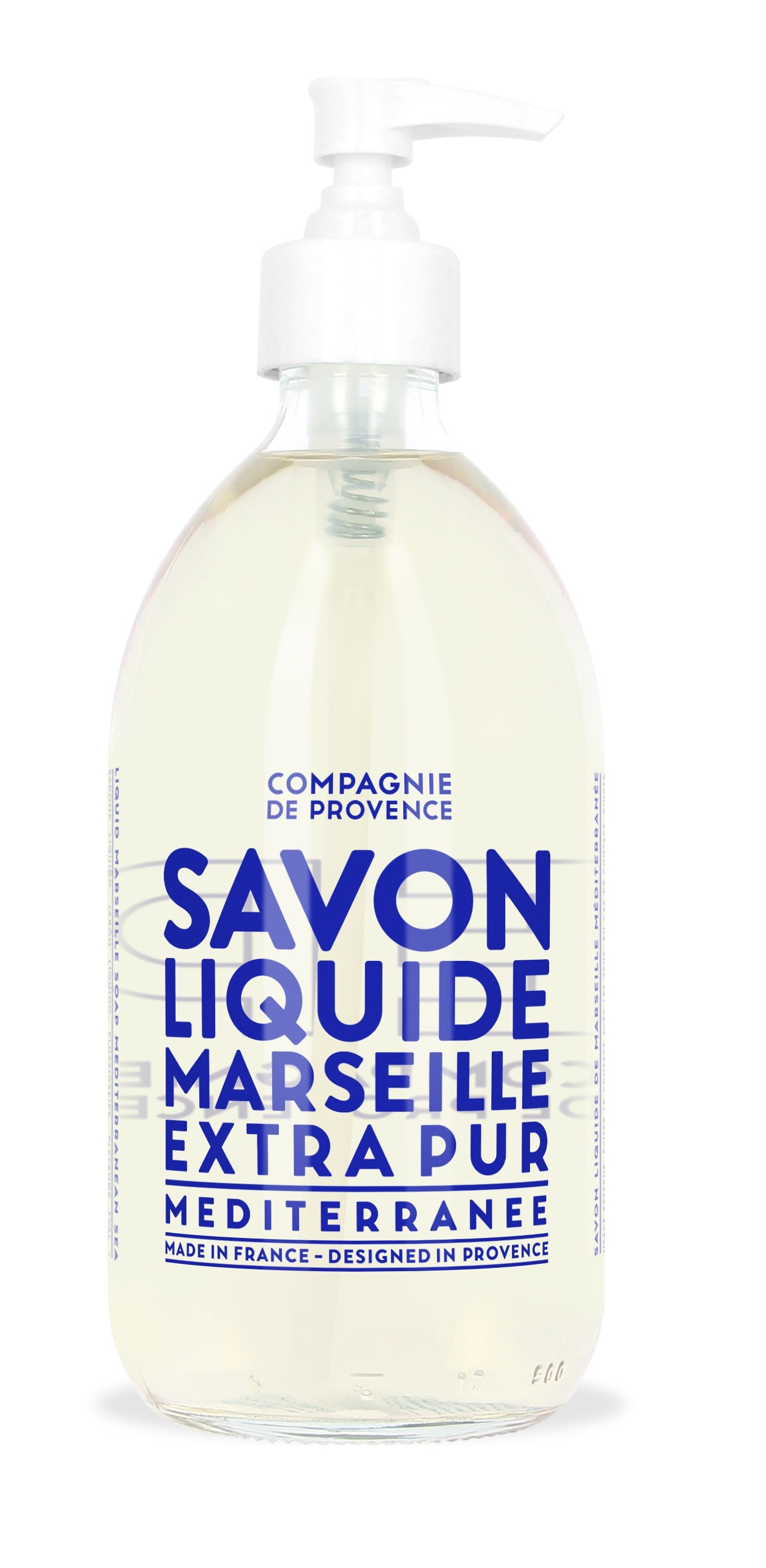 COMPAGNIE DE PROVENCE - Liquid Marseille Soap Mediterranean Sea 495 ml - Skjønnhet