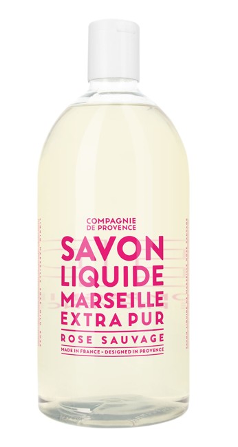 COMPAGNIE DE PROVENCE - Liquid Marseille Soap Wild Rose Refill 1000 ml