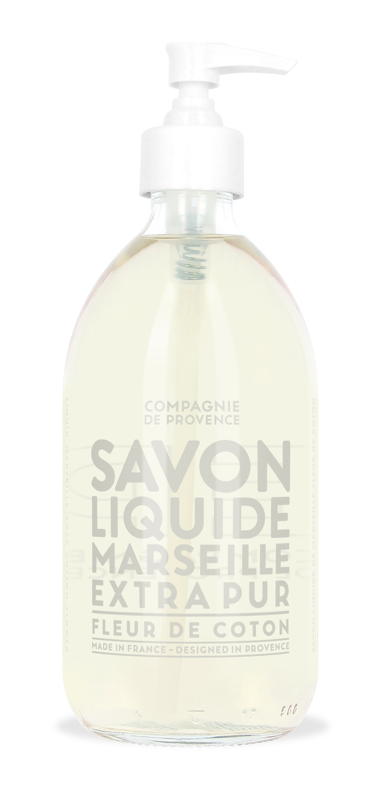 COMPAGNIE DE PROVENCE - Liquid Marseille Soap Cotton Flower 495 ml - Skjønnhet